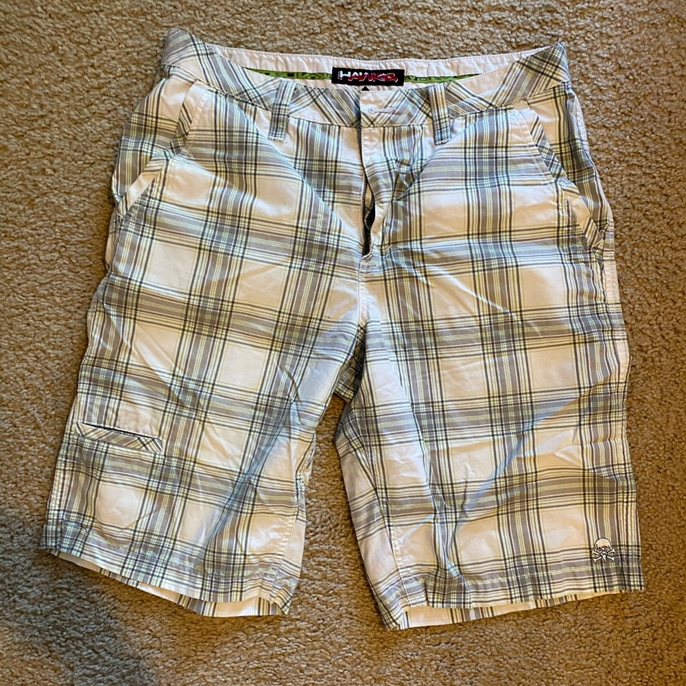 Plaid shorts